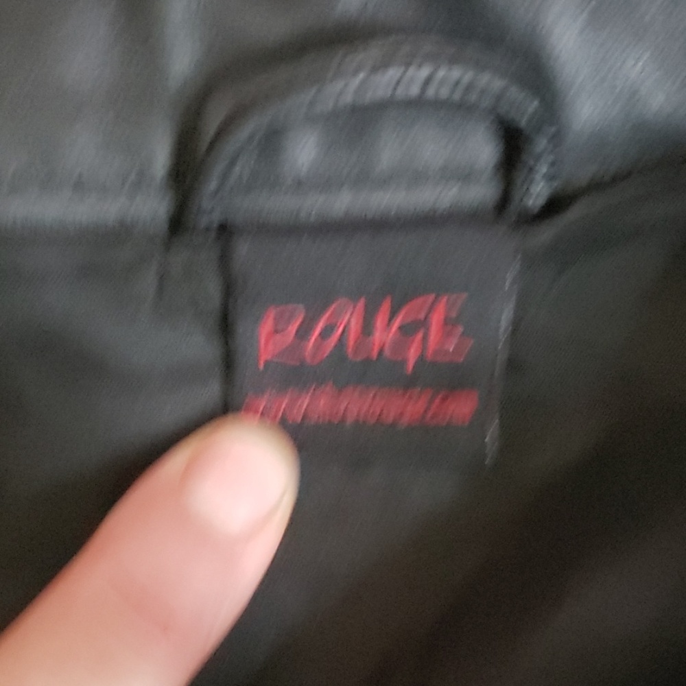Rouge Moto black leather Jacket - Picture 6 of 8
